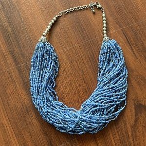 Blue Beaded Necklace